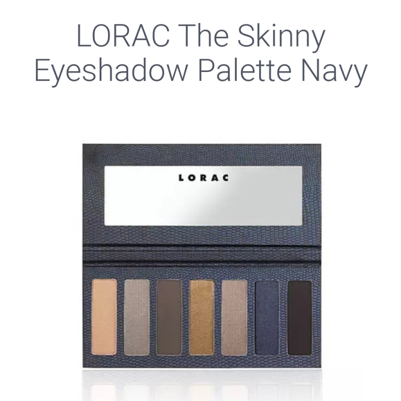 Lorac skinny eyeshadow navy palette RETIRED - Picture 1 of 3
